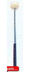 MAZA METALOFON ALTO/SOPRANO - Samba (512) Palo Plastico, Bola con Banda de Fieltro