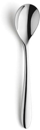 Amefa Cuba Mokka-Löffel aus Edelstahl 18/10, 113mm lang, Edelstahl 18/10_304