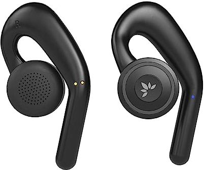 Avantree TWS116 – Kabellose Open-Ear-Kopfhörer Funkkopfhörer Bluetooth und Ladestation mit Geräuschkulisse, Mono- und Stereo-Modi und sichere, Nicht verstellbare Ohrbügel