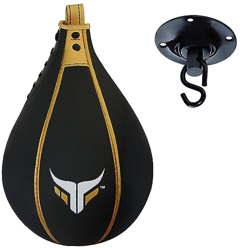 Mytra Fusion pera veloce boxe punching ball Pelle MMA Muay Thai Training palla da boxe & speed bag per combattimenti di fitness e arti marziali