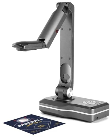 Bärbar högupplöst bokskanner V500 Dokumentbok Kameraskanner Auto USB, Plug&Play 8 Megapixel HD High-Definition Max. A3-portar i skanningsstorlek