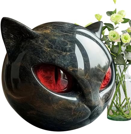 Gmokluytw Figura de, decoración de Escritorio, Estatua de Animales, Escultura de Resina, decoración para tocador, Escritorio, estantería, alféizar de Ventana, mesita de Noche, Vitrina