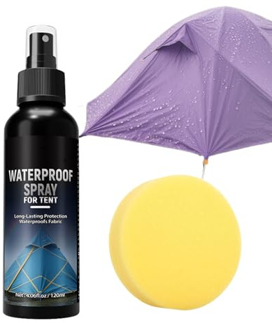Spray impermeabilizzante per tende, compatto, sicuro e delicato, protezione 'acqua per esterni, per mobili da esterno, barche, camper, terrazze, divani, giacche e