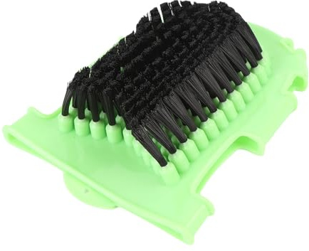 Cepillo para el cuidado de caballos, cepillo rígido ergonómico antideslizante de doble cara Herramientas para el cuidado de caballos Suministros de baño para animales para el