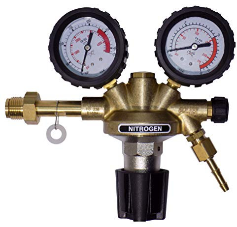 RIDUTTORE DI PRESSIONE AZOTO 230 bar - 10 bar PROFESSIONALE GAS COMPRESSI