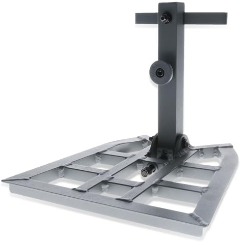 Hawk Full Platform Stand w/Silent Strap Attachment for Deer Hunting, Black