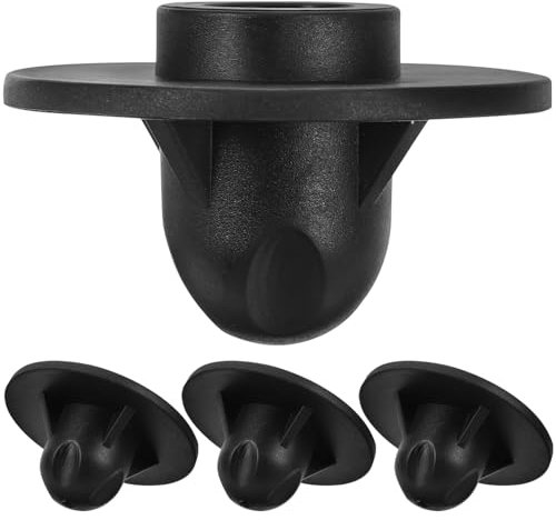 Ciieeo 4 Stück Moon Chair Fußabdeckung Stuhlbeinkappe Beinkappen Für Campinghocker Stuhlfußabdeckung Beinkappen Für Terrassenstühle Mondschein-stuhlfußbezug Untersetzer Plastik UFO