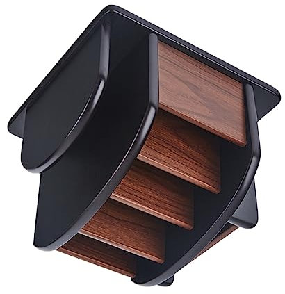 COHEALI Vielseitiger Stifthalter für Den Schreibtisch Aus Holz Drehbarer Bleistiftbehälter Schreibtisch-organizer für Den Einsatz Im Homeoffice