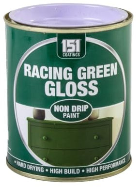 SDMAX Racing Green Non-Drip Paint, Durable And Gloss Finish, Vibrant Colour, Hard Drying, Non-Cracking, Easy To Use, Long Lasting Performance, Interior And Exterior Use, 300ml (1pcs)
