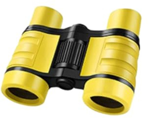 KIXZSAZ Personalized Childrens Shockproof Binoculars For Interactive Adventure Smart Toys Educational Portable Fun Efficient, Yellow