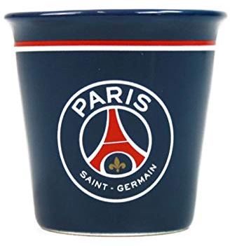 SET DE 3 GOBELETS A CAFE EN CERAMIQUE PSG LIVRE EN BOITE CADEAU