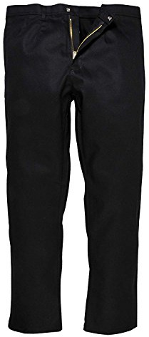 Portwest BZ30 Maximum Protection Bizweld Trousers Black, Large