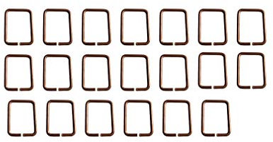 Lot de 20 Détentes En Acier Cuivré A Utiliser avec Votre Piège Putange Pour Capturer Taupe, Rat Taupier, Campagnol Ou Autres Rongeurs Nuisibles Dans Votre Jardin. Tentes ou Tendilles resistantes. (20)