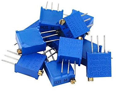 10PCS 3296W potentiometer precision adjustable resistance multi-turn Trimmer Potentiometer,20K Ohm
