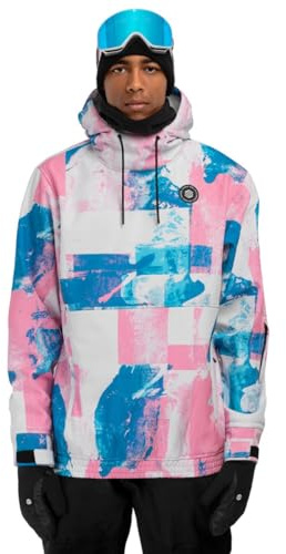 SIROKO - Snowboardjacka Siroko W1 Holi - XS - Godisrosa/Elektrisk blå