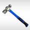Dunnet Tools Hammer with Fibreglass Handle | Durable Carbon Steel Head for Camping, Pin, Panel, Tack, & Nails | Lightweight Claw & Small Hammer, Estwing Style(32oz Ball Pein)