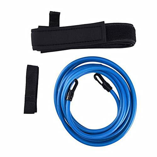 Rcniso Cuerdas de Natación Elásticas, Correas Fijas Funcionales Ajustables para Entrenamiento de Natación para Adultos y Niños para Uso Amateur (#1)