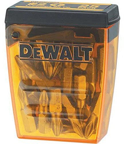 DEWALT Screwdriver Bits, #2 Phillips, 25-Pack (DW2002B25)