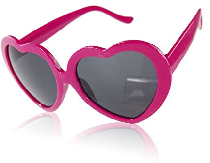 Boolavard Kinder Mode Retro Sommer Herzform Design Lolita Sonnenbrillen Brillen