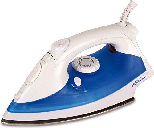 HOWELL Ferro da Stiro a Vapore senza Caldaia 2000 Watt Piastra in Acciaio HFX330