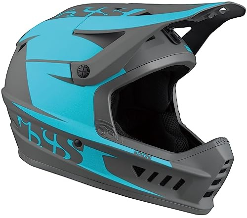 IXS XACT Evo Lagoon Graphit Integralhelm (49 – 52 cm), Mountainbike/E-Bike/BMX, Erwachsene, Unisex, XS (42-52 cm)