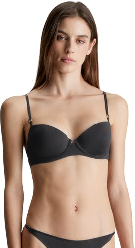 Calvin Klein Sujetador Balconette Mujer Lift con Aros, Negro (Black), 100D