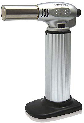 NERTHUS FIH 007 - Soplete de cocina Antorcha de Cocina, Cerradura de Seguridad, Butano, para Crema, BruléeF, Barbacoa, Cámping