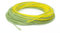 Schwimmende Fliegenschnur, 30,5 m, WF-5F/6F/7F/8F, zweifarbig, mit 2 verschweißten Schlaufen, Moss Green&Yellow, 5