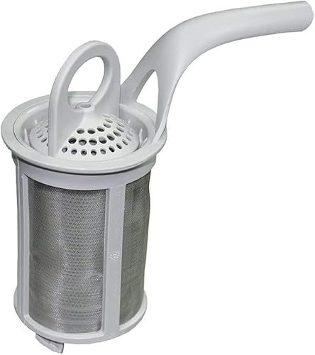 CABLEPELADO Filtro central desague lavavajillas, Colador fino para lavavajillas, Filtro de drenaje central lavavajillas, Código original 5029777400/7, Compatible con Electrolux, zanussi, AEG
