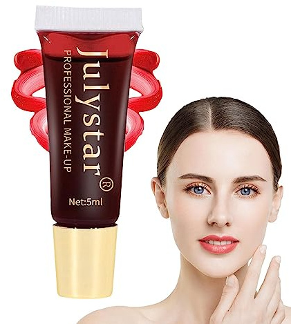 Lip Stain Peel Long Lasting, Peel-Off Masque Tint Gloss, Tint , Waterproof and Long Lasting, Peels Easily, Stains Lips for Women, and