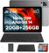 DOOGEE T35 2024 Newest Tablet 11'' Android 14 20GB+256GB/2TB TF Helio G99, 2.5K Display, 8580mAh/33W, 4G-LTE Android Tablets, Bluetooth 5.0+2.4G/5G WiFi Tablets, Tablet with Keyboard, Pen, Case-Grey
