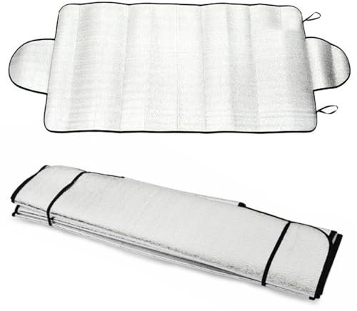 Auto Windschutzscheiben Abdeckung | Auto Frontscheiben Abdeckung - Auto Sonnenschutz Abdeckung | Hochreflektierende UV Windschutzscheibenabdeckung - Universeller UV-Schutz Für Die Frontscheibe