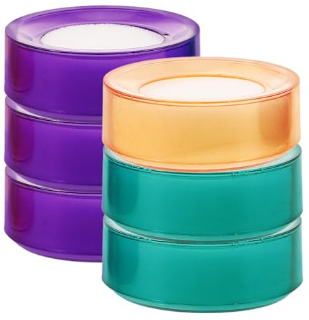 GRIRIW Lot de 6 Éponges Hydratantes Doigts Humidificateur Doux et Inodore Couleur Aléatoire pour Comptage Précis et Tri de Documents Utilisé en Caisse et Bureau Couleur Aléatoire