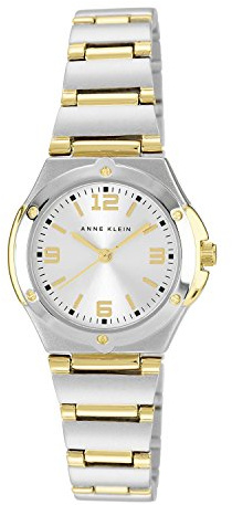 Anne Klein Women's Two-Tone Bracelet Watch, 10/8655SVTT