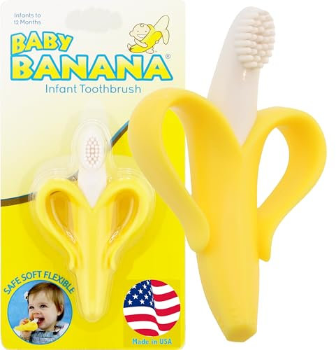 Baby Banana Teething Toothbrush for Infants