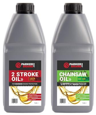 2 Stroke Oil & Chainsaw Oil Pack