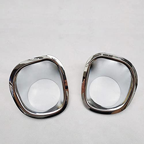 KDABJD Car Fog lamp Cover,2 pcs Chrome Paste Wear-Resistant Car Fog lamp Cover,Car Modification,for Nissan X-Trail 2008-2013
