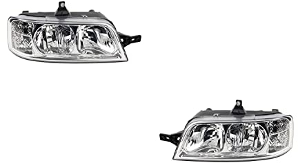 Johns, Juego de faros delanteros para Fiat Ducato (244) 04/02- H7/H1 Set izquierdo y derecho