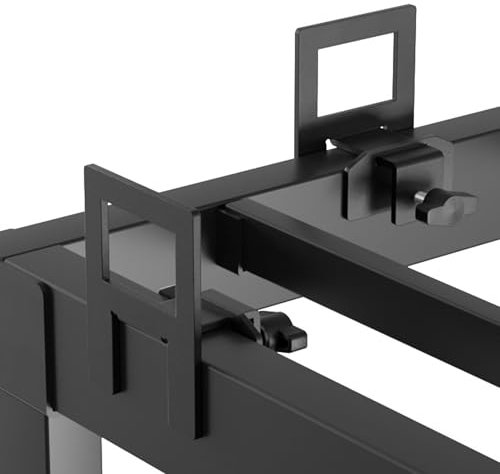 6 Stück Matratzenhalter für Bettrahmen rutschfeste Matratzendichtungen，Matratzenstopp für Metall-Bettgestell Einfache Boxspringbett Antirutschmatte,Matratzenstopper, Matratzenverbinder, Schwarz
