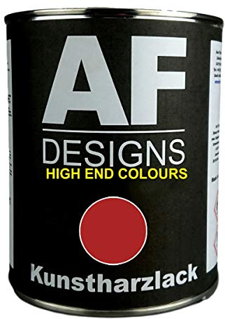 Alex Flittner Designs FINDUS - Vernice per auto, 1 l, colore: Rosso opaco
