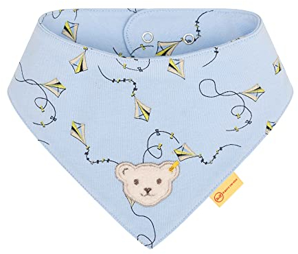 Steiff Baby Boys Pawerful Halstücher, Chambray Blue, One Size