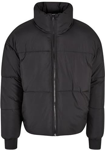 Urban Classics Women's Short Big Puffer Jacket, Black, S