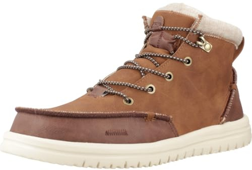 HEYDUDE Men's Bradley Classic Tumbled Cognac/Multi 12 Medium