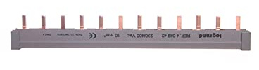 Peigne d'alimentation 12 modules pour appareils tripolaires à vis
