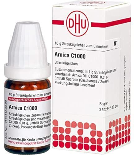 DHU Arnica C1000 Streukügelchen, 10 g Globuli