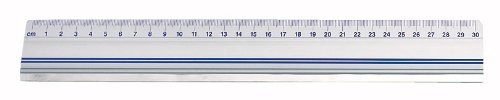 Wedo Alu-Schneidelineal 30cm mit Rutschbremse