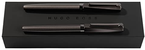 HUGO BOSS Stifte-Set Twist Gun HPPR178D (Tintenroller & Füllfederhalter) | Geschenkbox