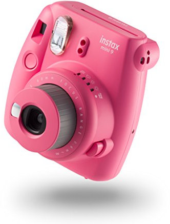 instax mini 9 Camera with 10 Shots - Flamingo Pink