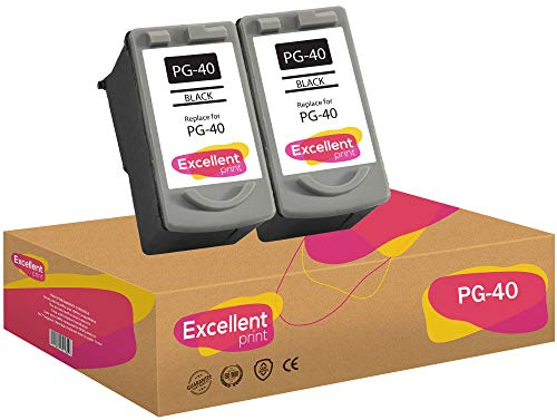Excellent Print PG-40 Kompatibel Tintenpatronen für Canon Pixma MP470 MX300 iP1600 iP1800