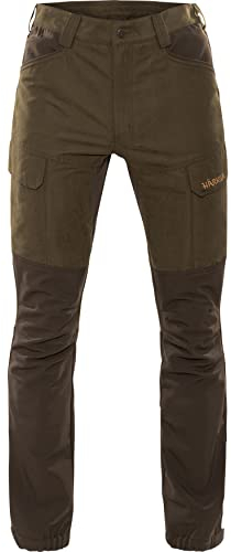 Härkila | Scandinavian Hosen | Professionelle Jagd Kleidung & Jagd Zubehör für Herren & Damen | Skandinavische Qualität Made to Last | Willow Green/Deep Brown, 48